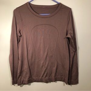 Lululemon Swiftly Tech Relaxed Fit Long Sleeve - purple - size 6